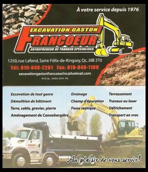 Excavation Gaston Francoeur