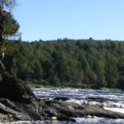 Vue de la rivière St-François à St-Félix